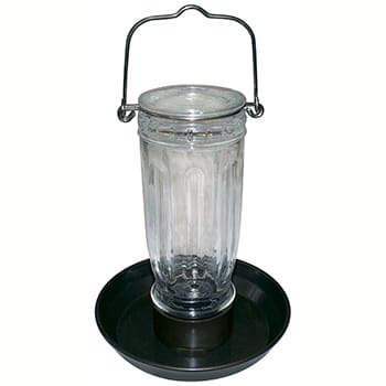 Vandautomat i glas og metal