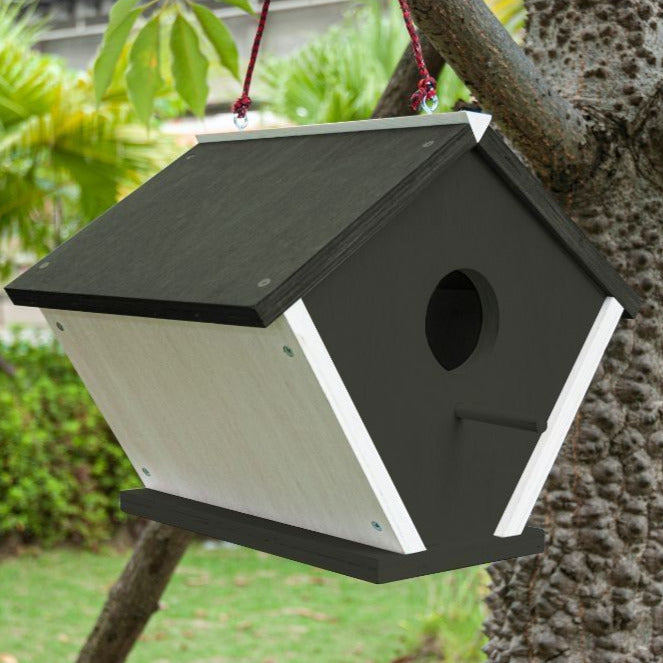 Fuglehus lukket til ophæng