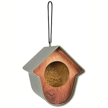 Foderautomat i genbrugsplast til peanutbutter