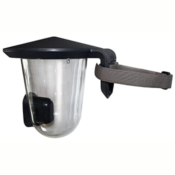 Foderautomat i klar plast til frøblanding