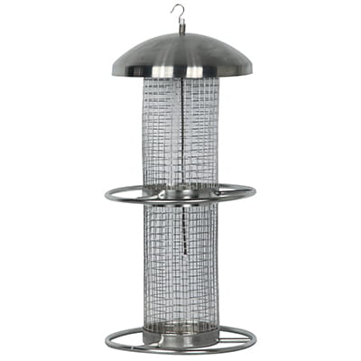 Foderautomat i stål til nødder