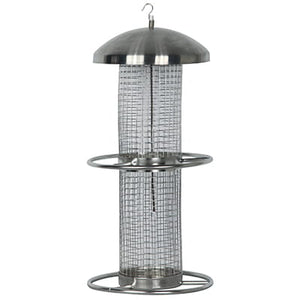 Foderautomat i stål til nødder