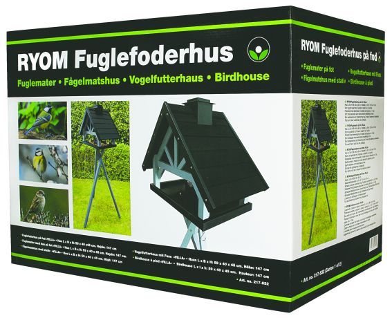 Foderhus på fod - Model Villa