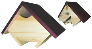 Mejsekasse i træ med bagdør