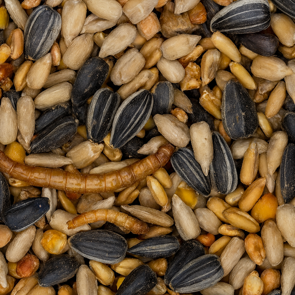 Frøblanding / fugleblanding med insekter - 4kg